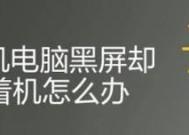 电脑开不了机黑屏问题解决方法（应对电脑开不了机黑屏的有效措施）