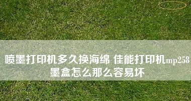 解决打印机墨盒标签丢失的问题（如何应对打印机墨盒标签丢失的困扰）  第1张